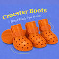 Crocster Boots – Breathable Silicone Paw Shoes for Dogs