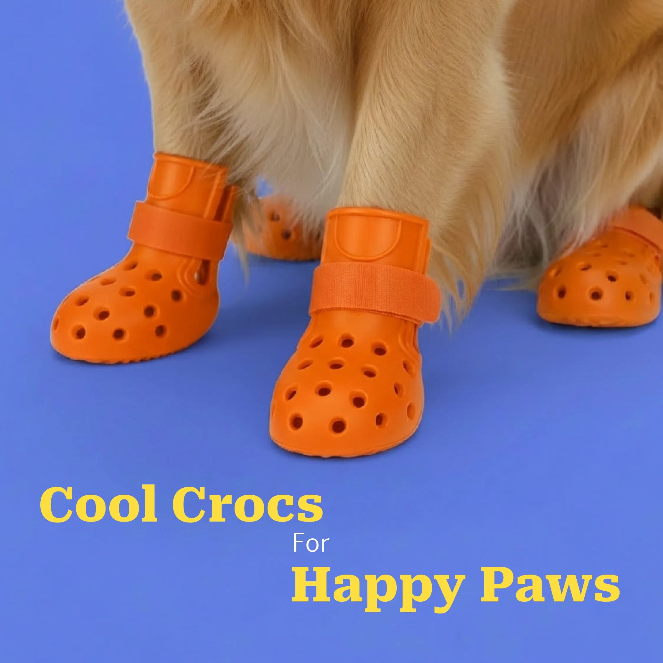 Crocster Boots – Breathable Silicone Paw Shoes for Dogs