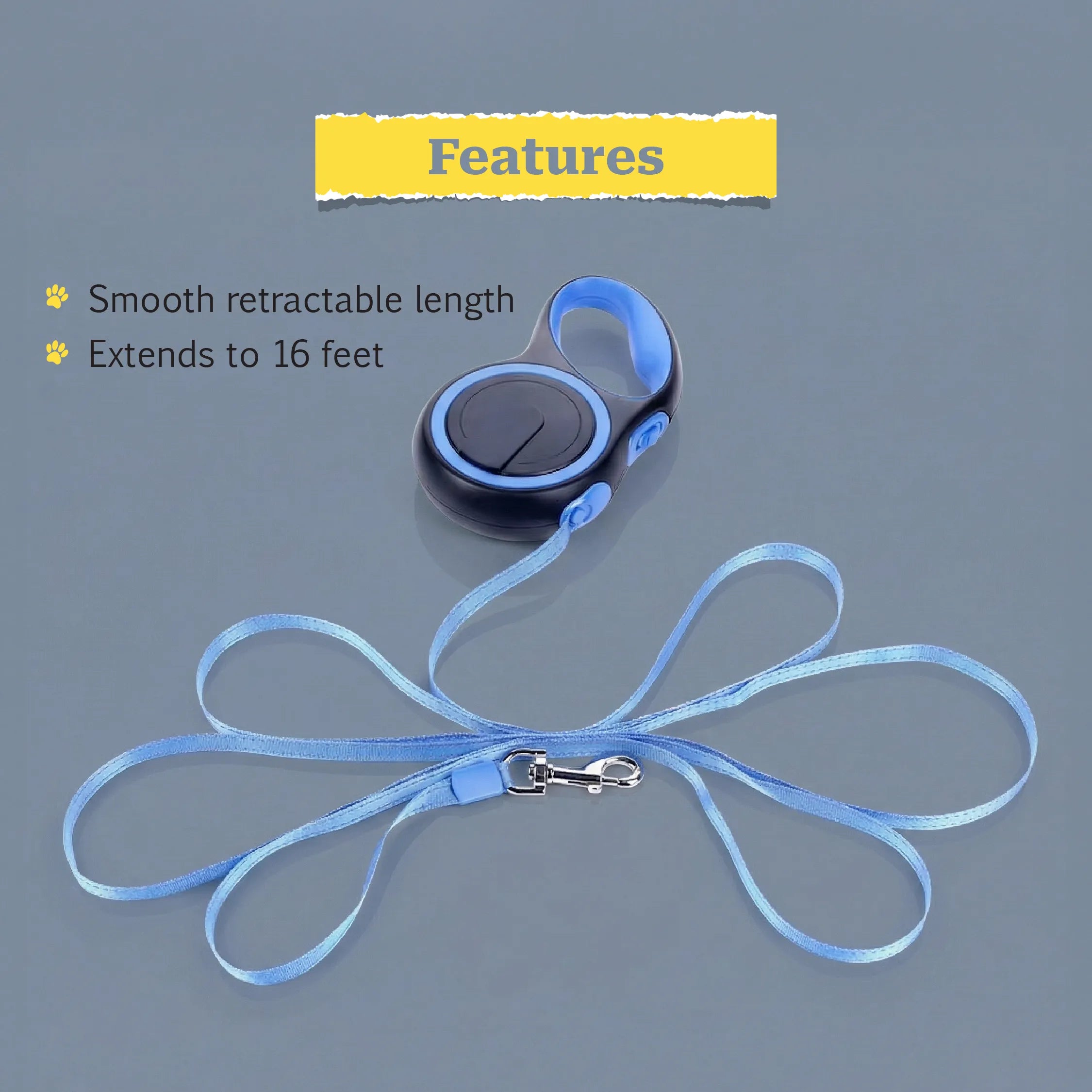 FlexLead | Retractable Leash for Controlled Freedom on Walks