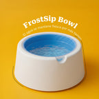FrostSip Bowl | Freezable Water Bowl for Cooler Sips
