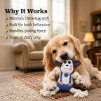 MonkeyMischief | Dual Play Toy for Chewing & Tugging