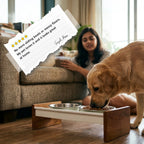 NomHold|Magnetic Pet Feeding Station Stable Bowls & Mess-Free Mealtime