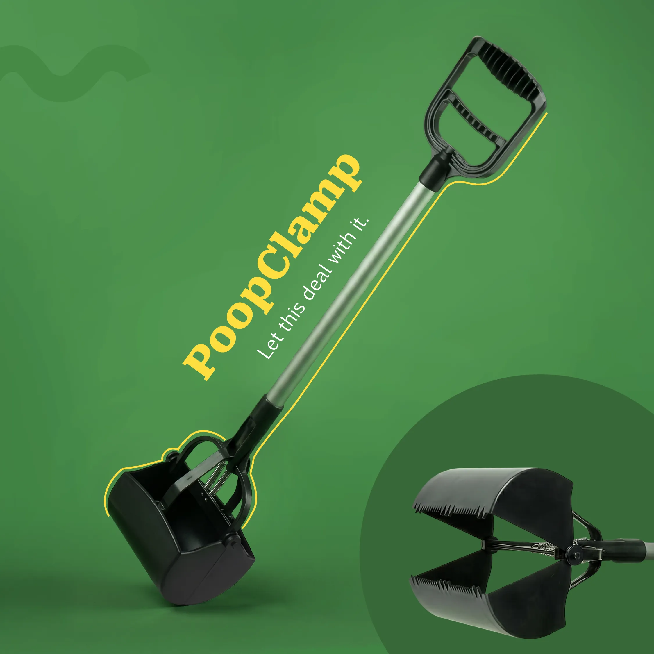 PoopClamp | Poop Pickup Tool for Daily Walks