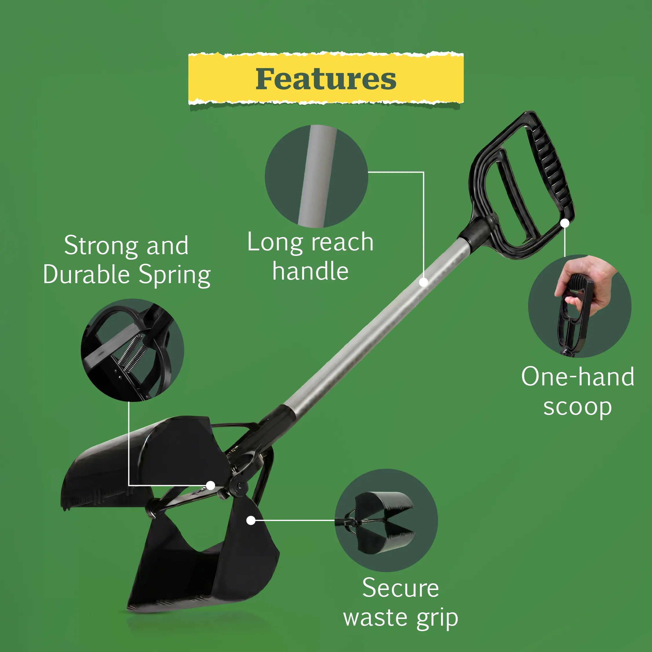 PoopClamp | Poop Pickup Tool for Daily Walks