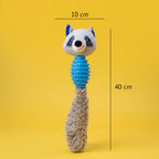 RattleRaccoon | Crinkle Squeaky Toy for Pet Play