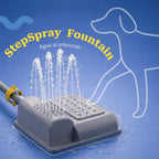 StepSpray Fountain – Paw-Activated Outdoor Water Fountain for Pets | Step-On Water