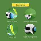 WhirlFlick | Interactive Motion Toy for Curious, Playful Pets