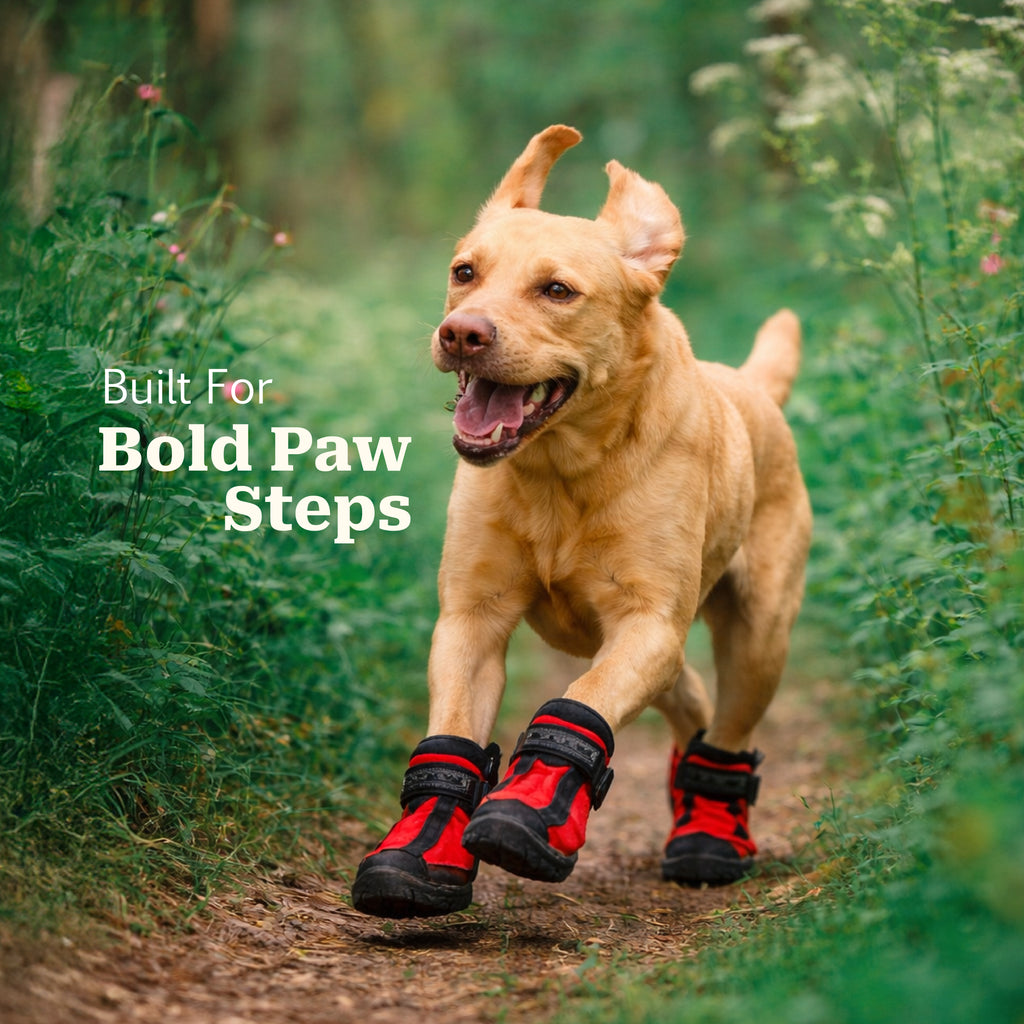 WanderStride Boots | Protective Non-Slip Pawwear for All-Weather Walks