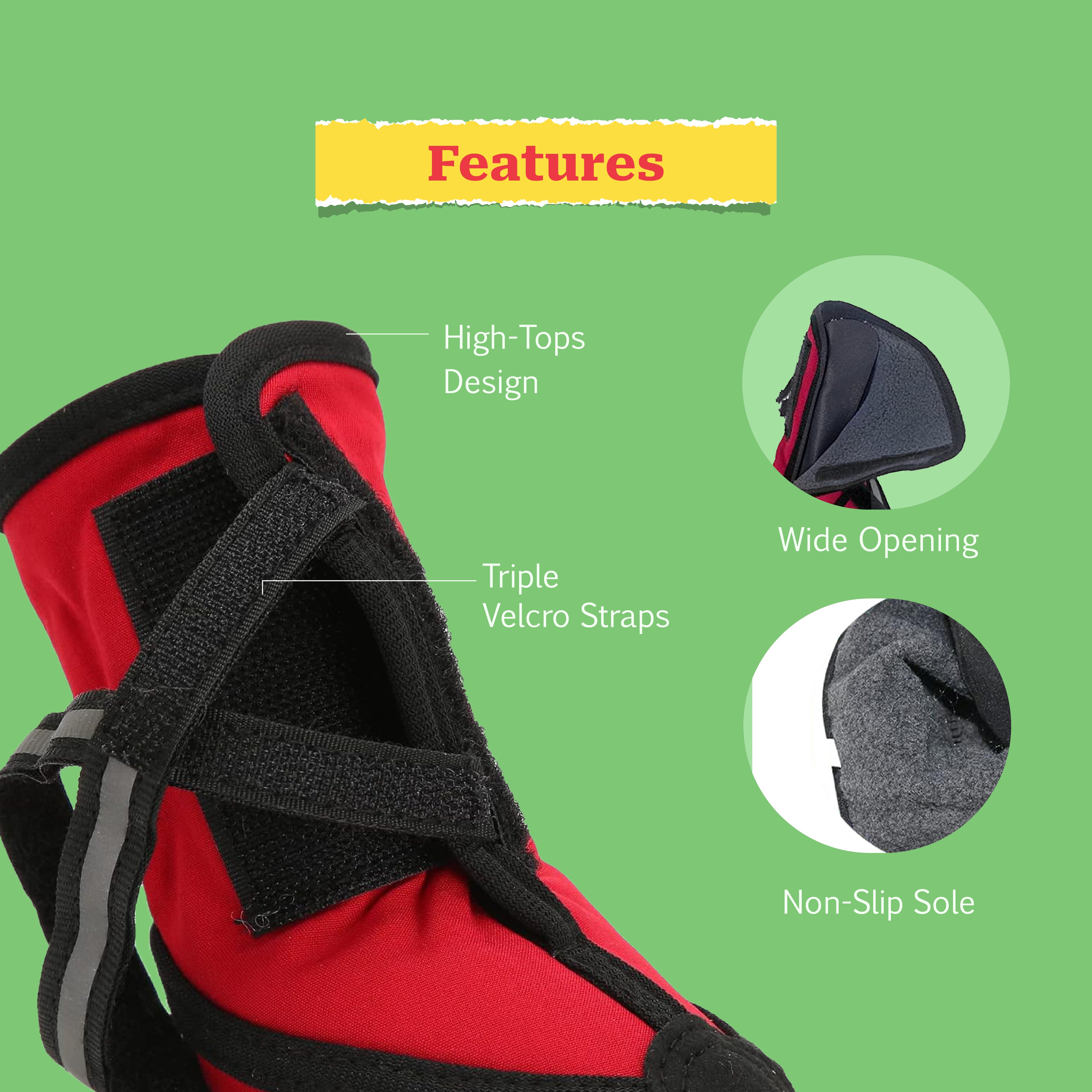 WanderStride Boots | Protective Non-Slip Pawwear for All-Weather Walks