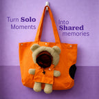CarryCore | Pet Tote Bag | Breathable Travel Carrier for Small Pets (Up to 6.5 kg)