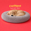CurlSpot Calming Pet Bed | Stress-Relief Comfort for Deeper Sleep