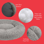 CurlSpot Calming Pet Bed | Stress-Relief Comfort for Deeper Sleep