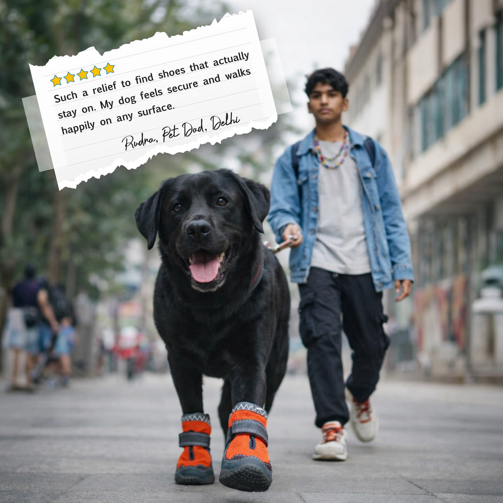FirmStep Boots – Anti-Slip Paw Protection for Secure, Comfortable Walks