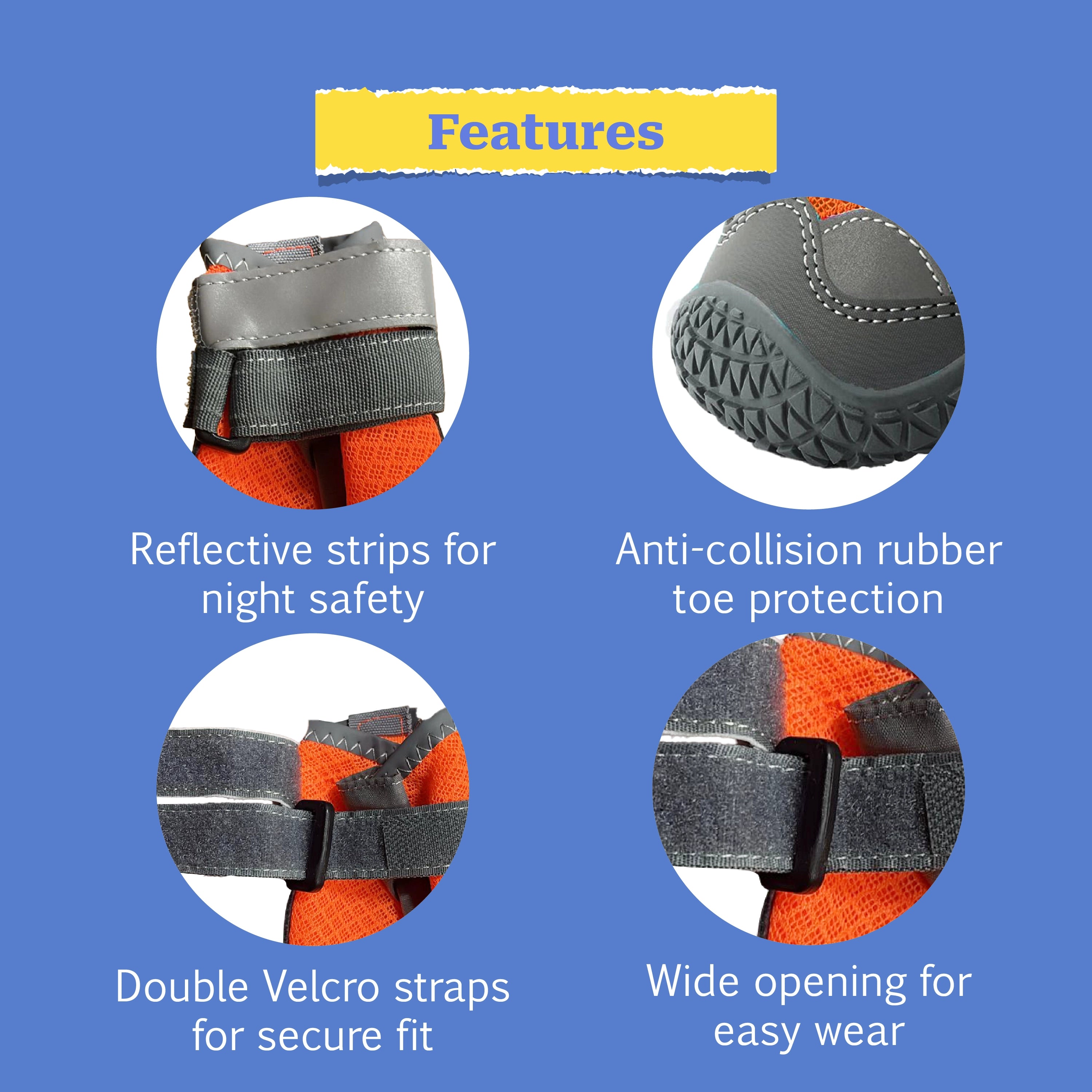 FirmStep Boots – Anti-Slip Paw Protection for Secure, Comfortable Walks